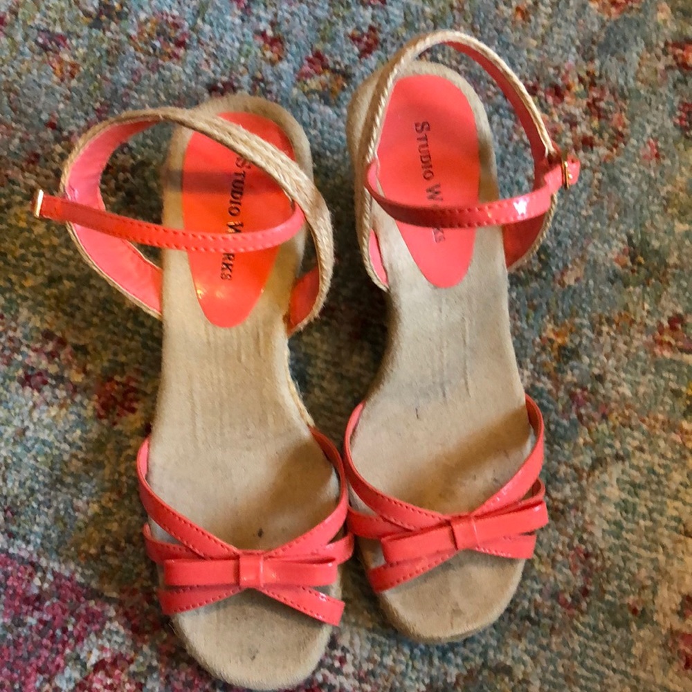 Wedge heeled Sandals